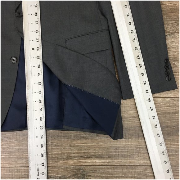 Jack Victor Mens Blazer Sport Coat Two Button Casual Jacket 42 X-Long Wool Suits - Picture 13 of 13